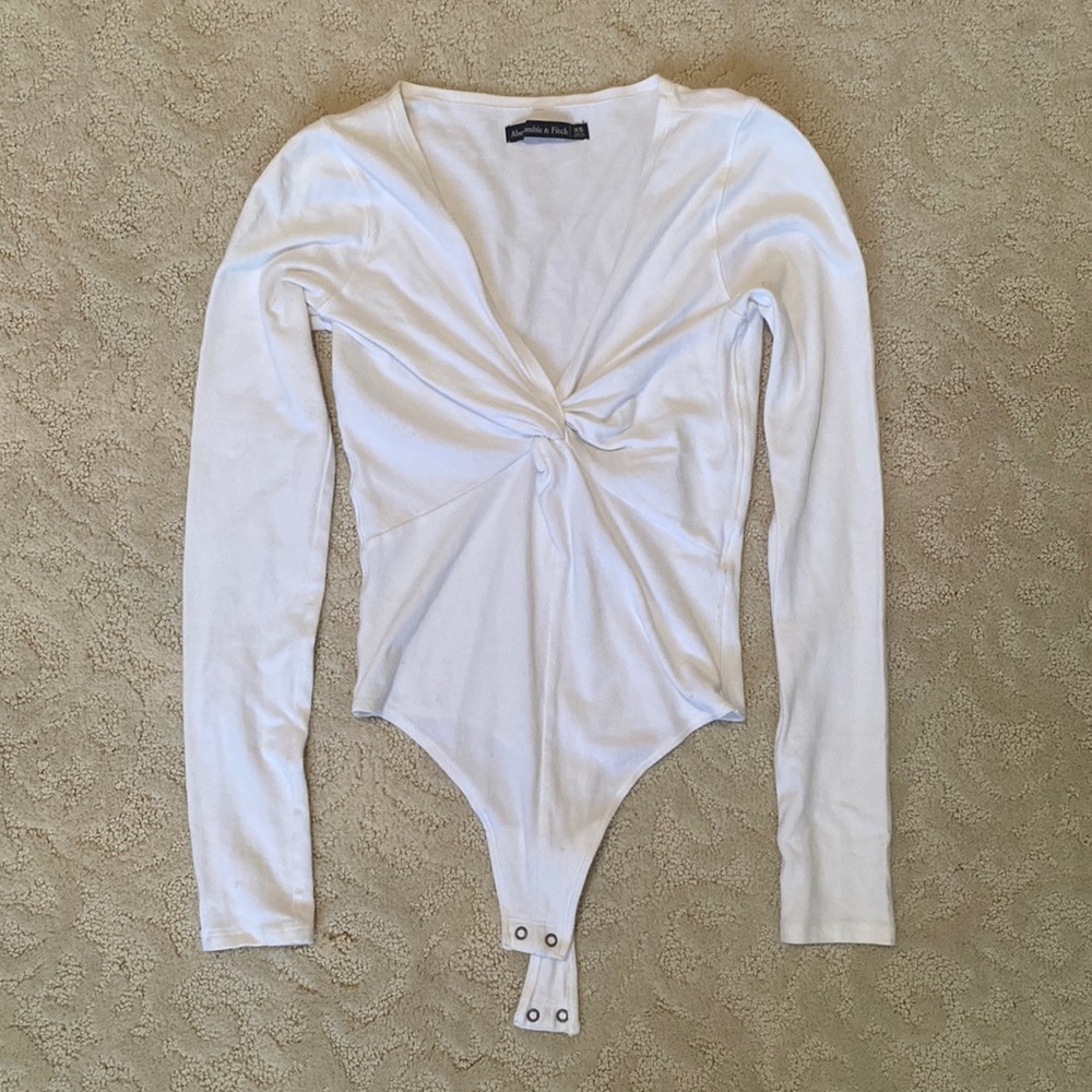 Abercrombie & Fitch white body suit (XS)